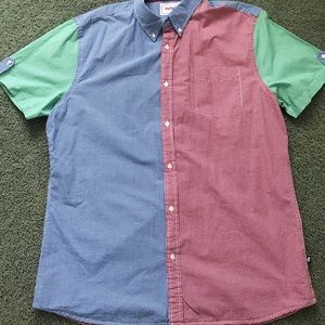 Stafford Prep Short Sleeve Button Up